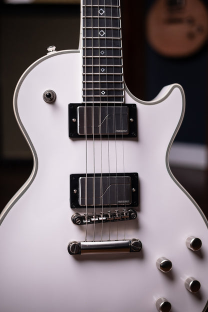 Epiphone Jerry Cantrell Prophecy Les Paul Custom Electric Guitar - Bone White