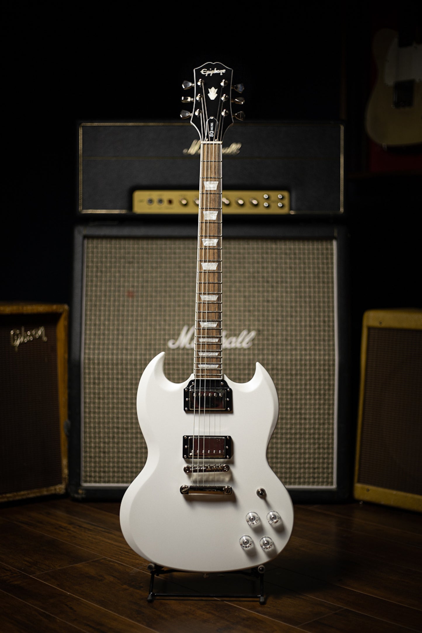 Epiphone SG Muse Electric Guitar - Pearl White Metallic
