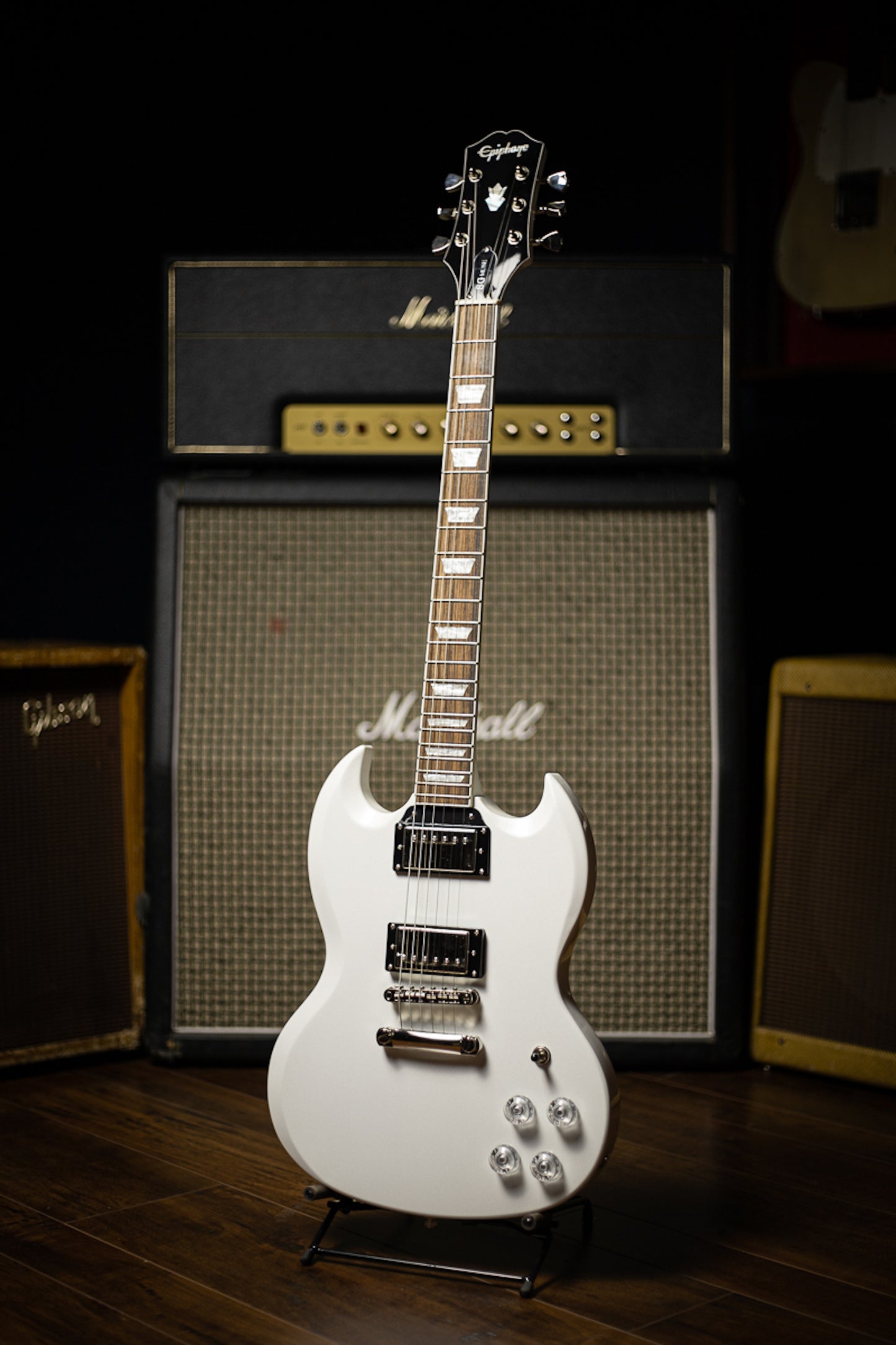 Epiphone SG Muse Electric Guitar - Pearl White Metallic