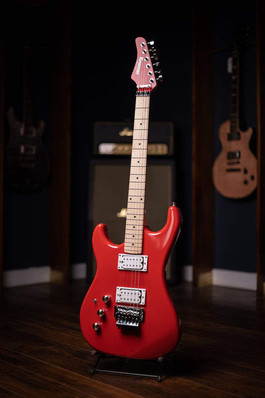 Kramer Pacer Classic FR Special Left Handed Electric Guitar - Red