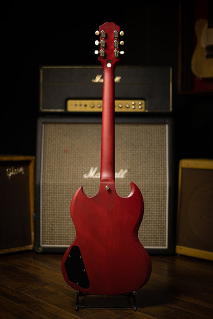 Epiphone SG Classic Worn P-90s Electric Guitar - Worn Cherry
