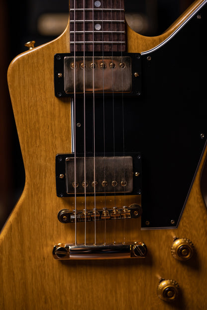 Gibson Custom Shop 1958 Korina Explorer Electric Guitar - Natural Black Pickguard