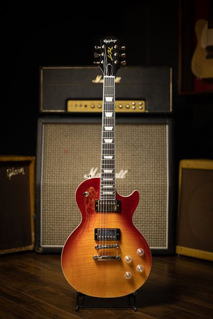 Epiphone Les Paul Modern Figured Electric Guitar - Magma Orange Fade