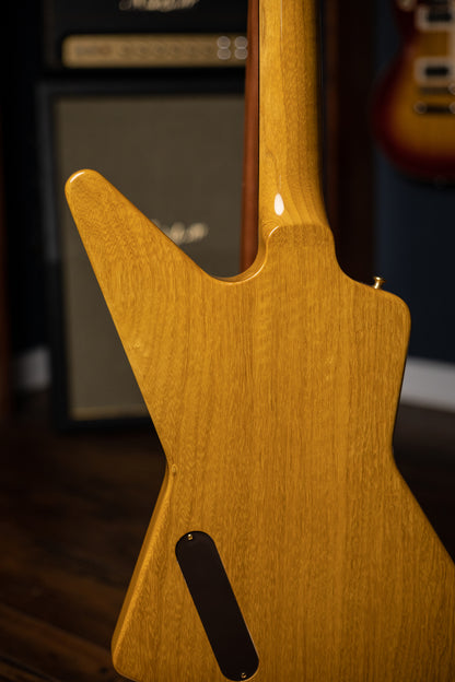 Gibson Custom Shop 1958 Korina Explorer Electric Guitar - Natural Black Pickguard