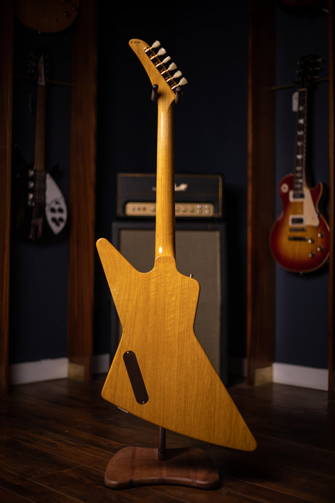 Gibson Custom Shop 1958 Korina Explorer Electric Guitar - Natural Black Pickguard