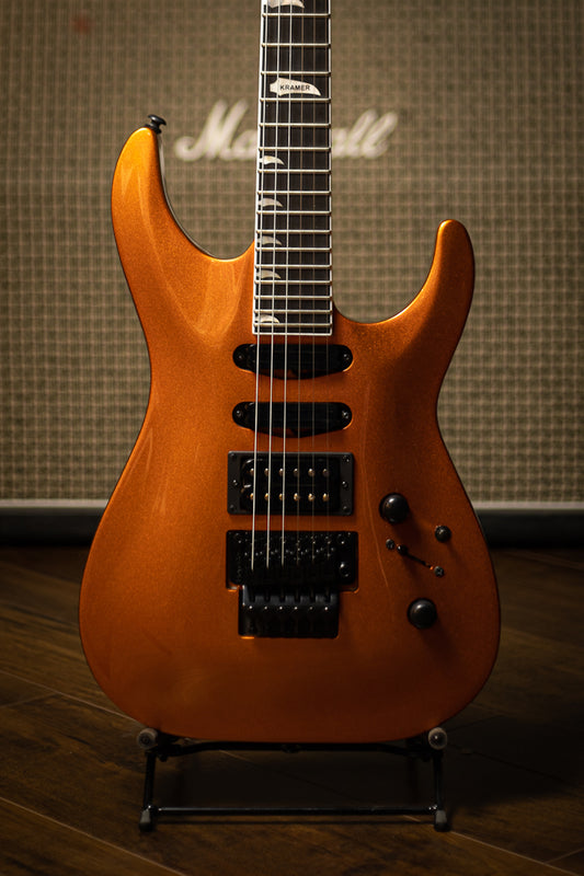 Kramer SM-1 Electric Guitar - Orange Crush