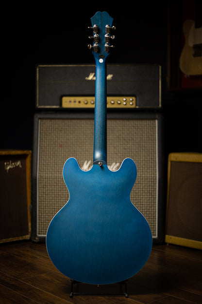 Epiphone Casino Worn Electric Guitar - Worn Blue Denim