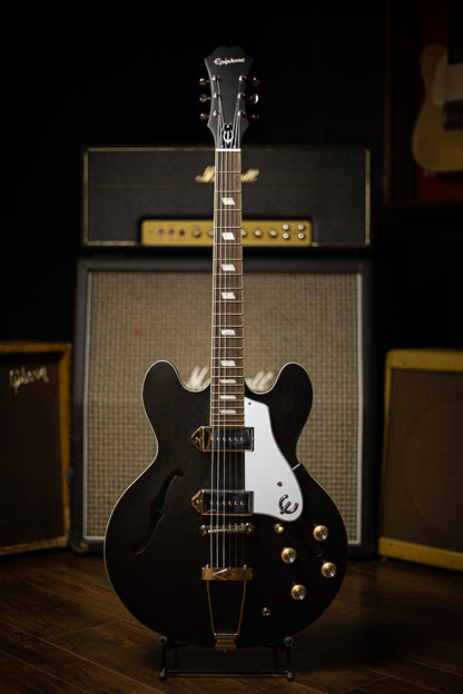 Epiphone Casino Worn Electric Guitar - Worn Ebony