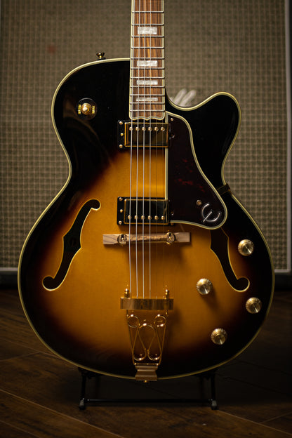 Epiphone Joe Pass Emporer-II Pro Electric Guitar - Vintage Sunburst