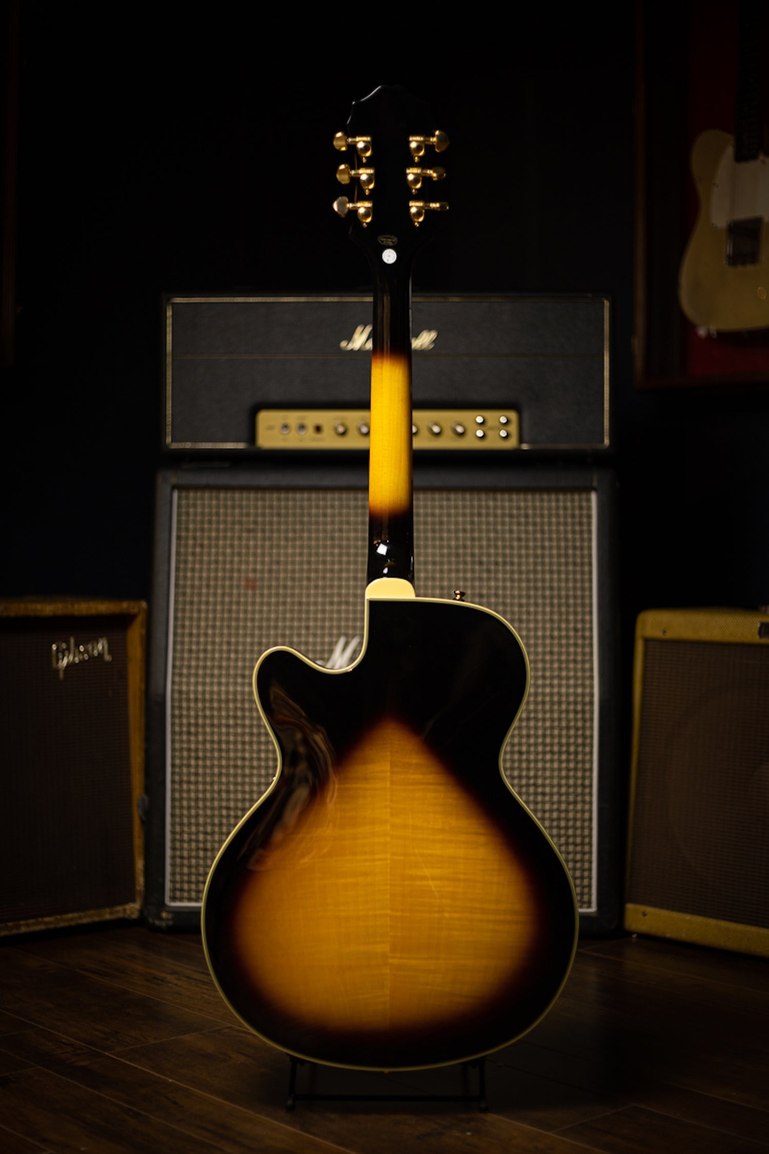 Epiphone Joe Pass Emporer-II Pro Electric Guitar - Vintage Sunburst