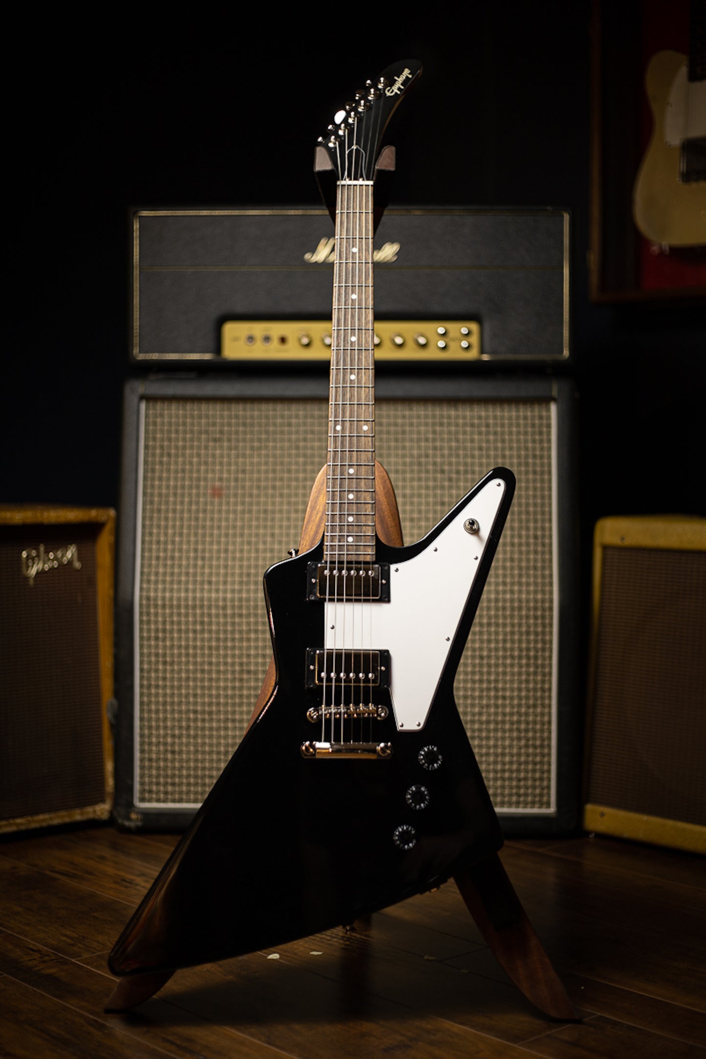 Epiphone Explorer Electric Guitar - Ebony