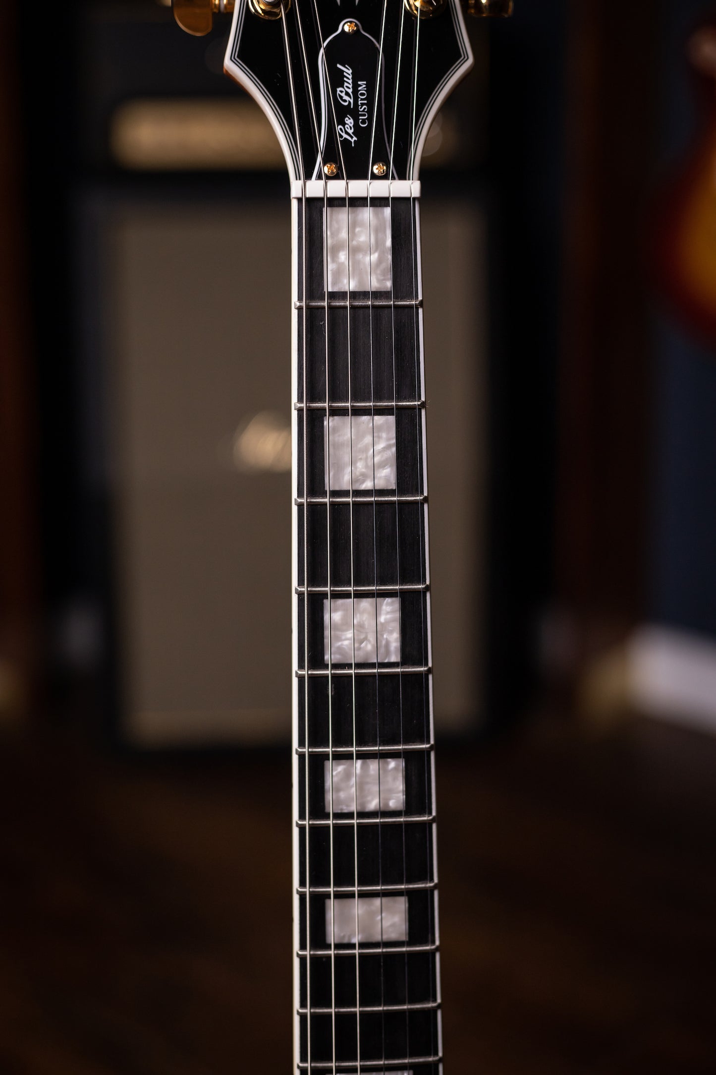 Epiphone Les Paul Custom Pro Koa Electric Guitar - Natural