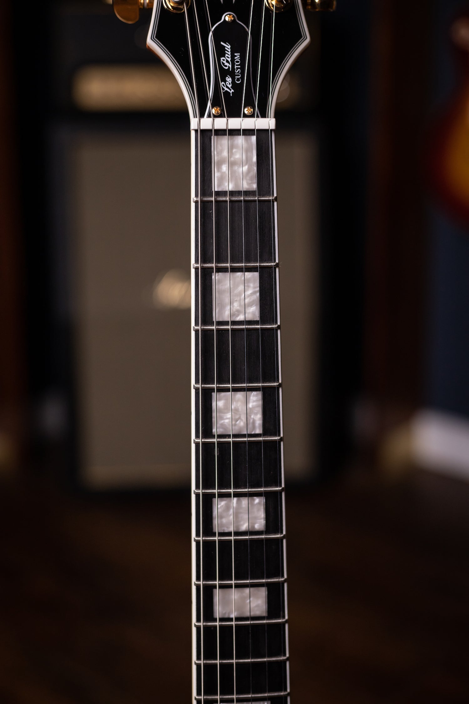 Epiphone Les Paul Custom Pro Koa Electric Guitar - Natural