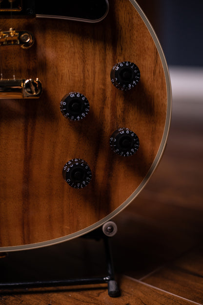 Epiphone Les Paul Custom Pro Koa Electric Guitar - Natural