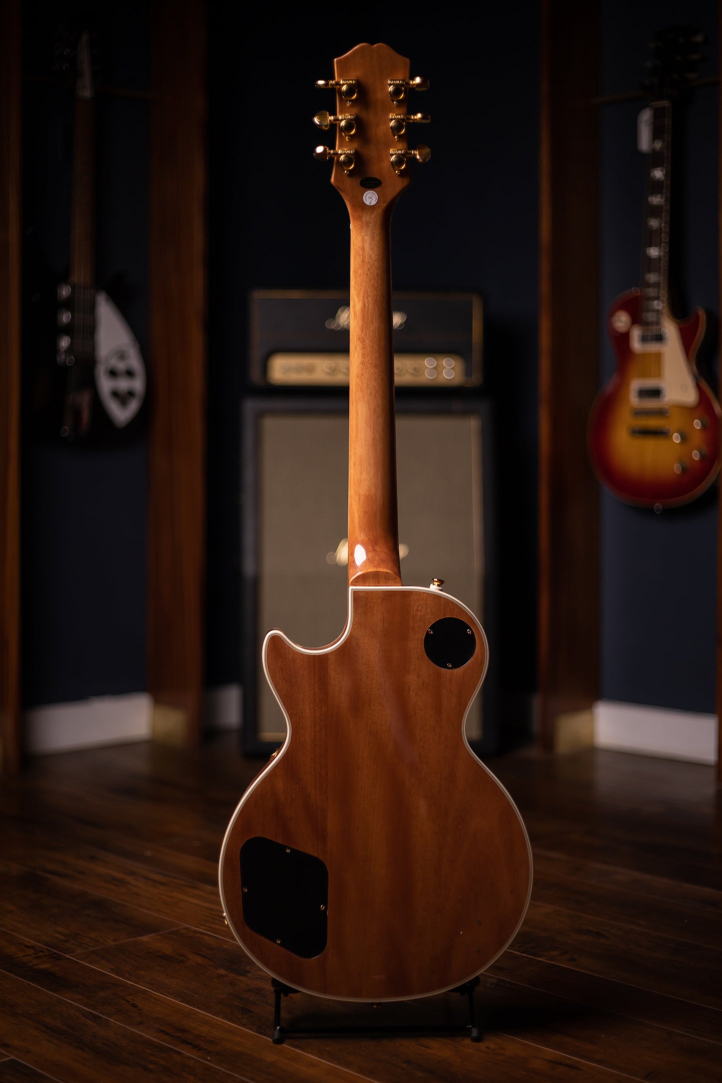 Epiphone Les Paul Custom Pro Koa Electric Guitar - Natural
