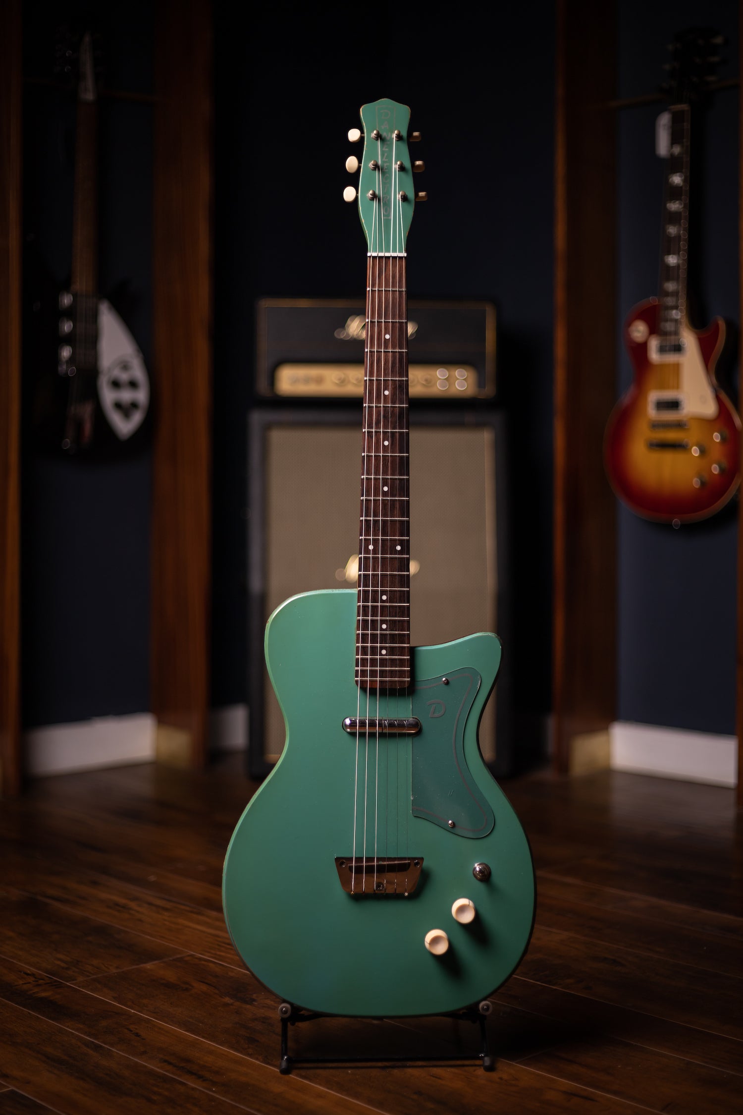 1957 Danelectro U1 Electric Guitar - Jade Green
