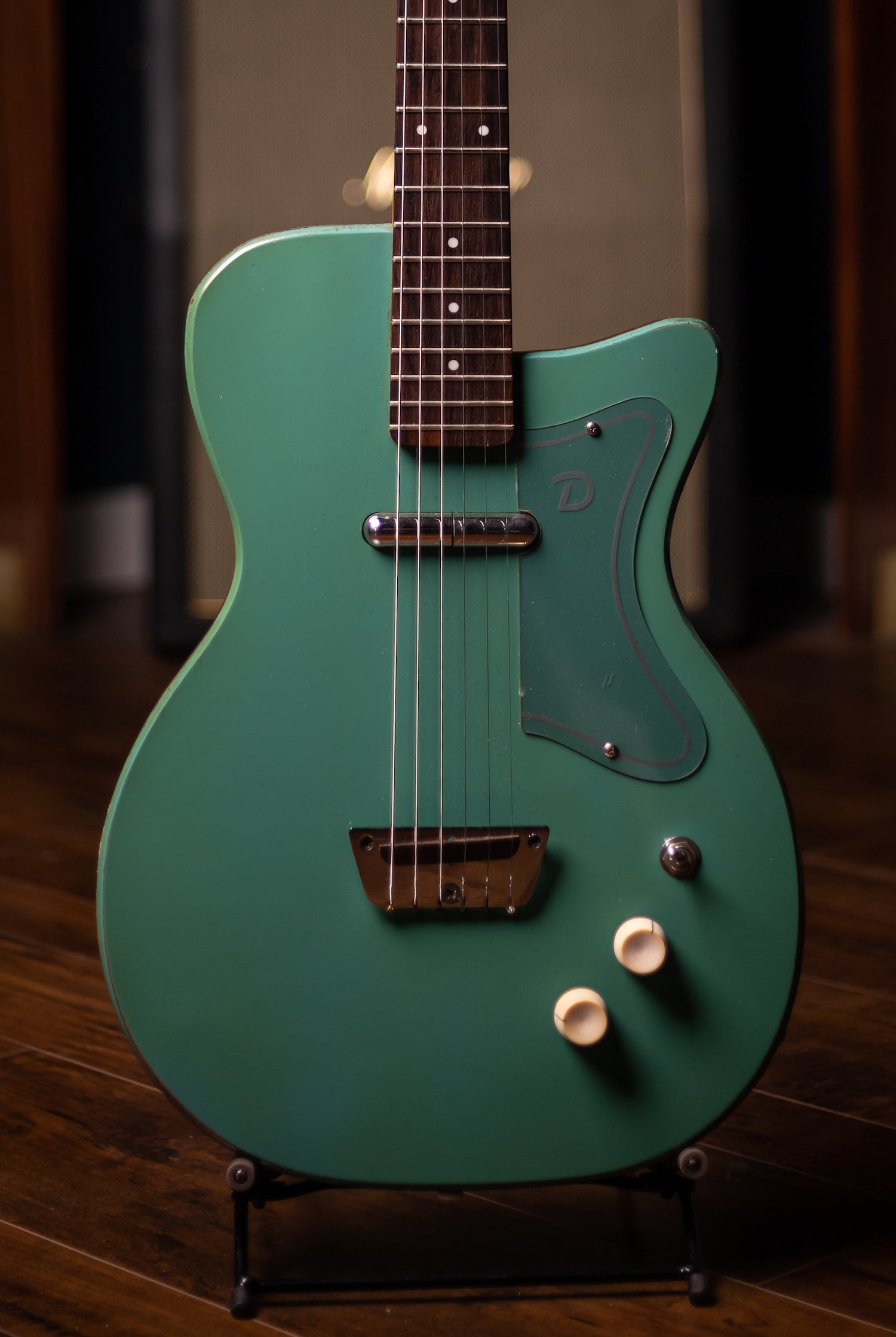 1957 Danelectro U1 Electric Guitar - Jade Green