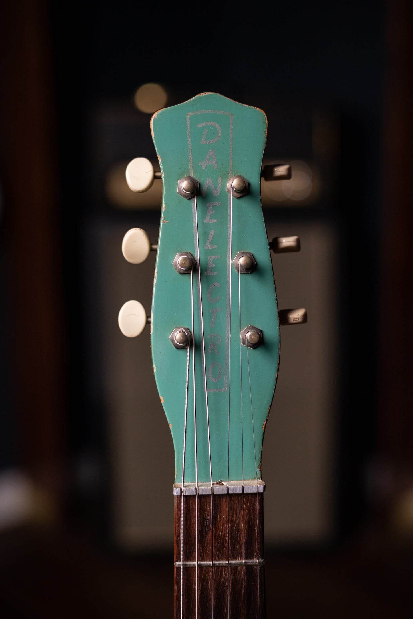 1957 Danelectro U1 Electric Guitar - Jade Green
