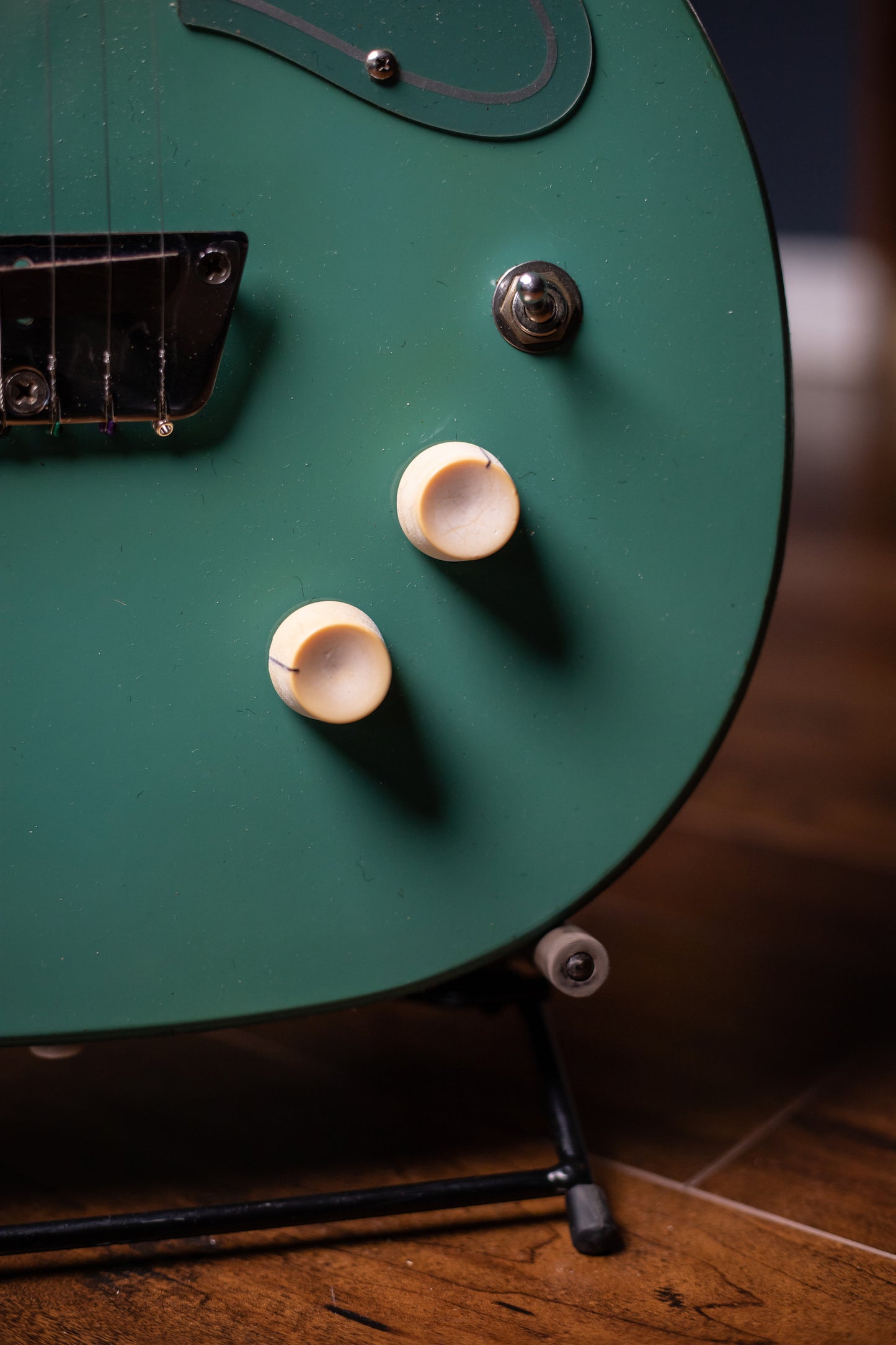 1957 Danelectro U1 Electric Guitar - Jade Green