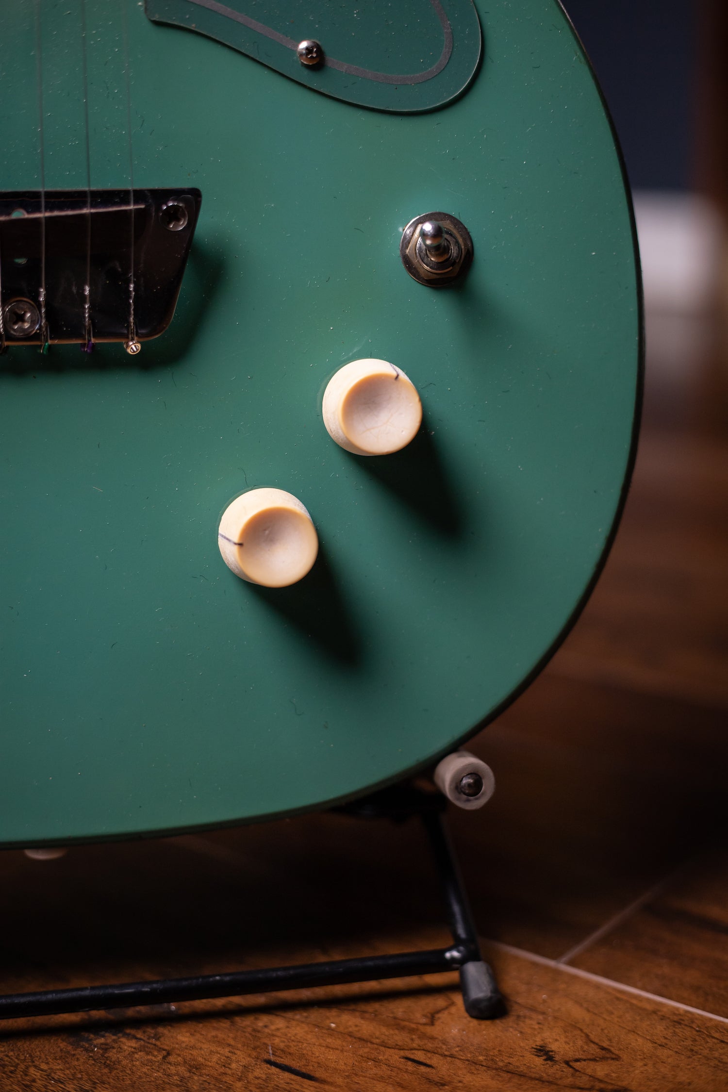 1957 Danelectro U1 Electric Guitar - Jade Green