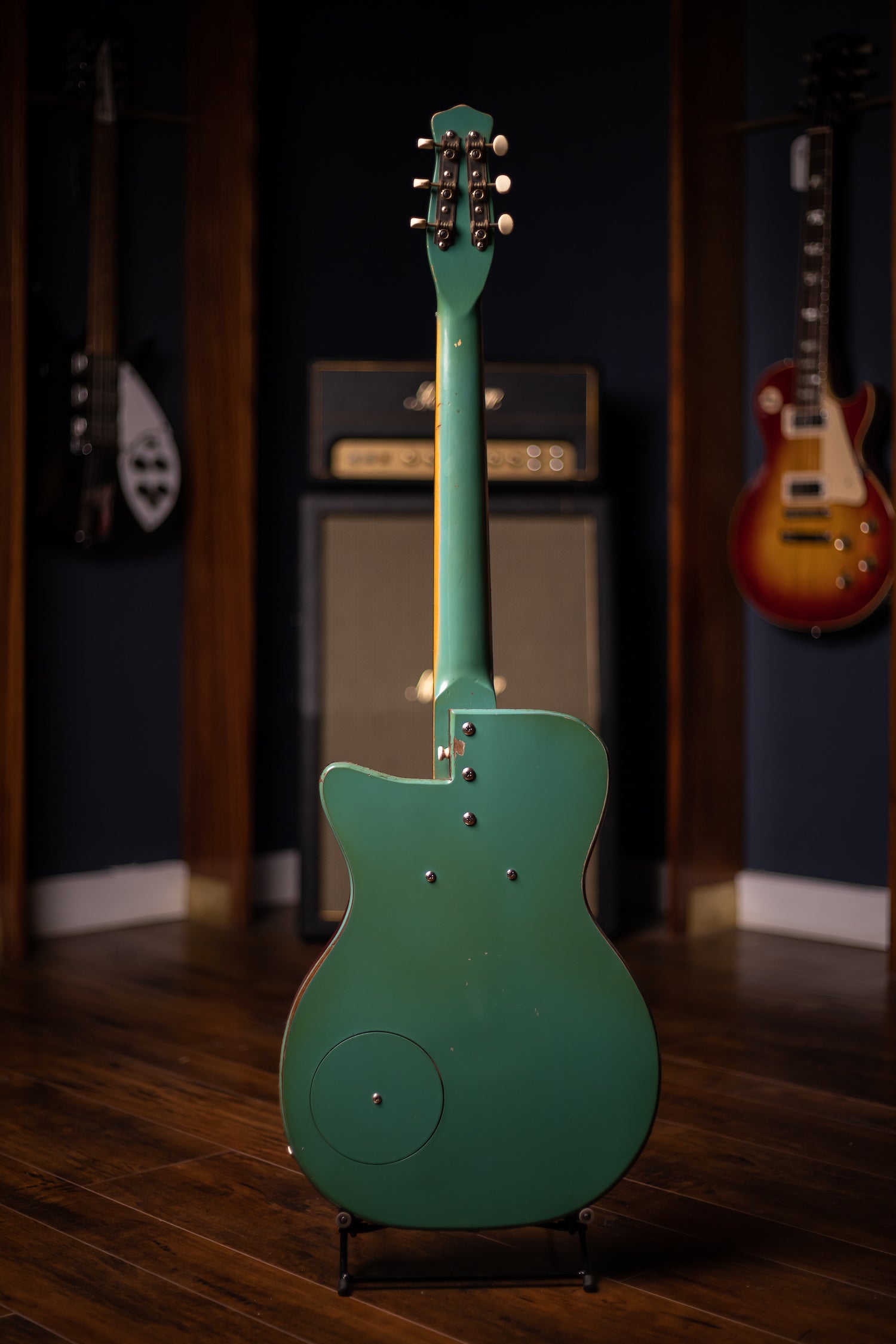 1957 Danelectro U1 Electric Guitar - Jade Green – Walt Grace Vintage
