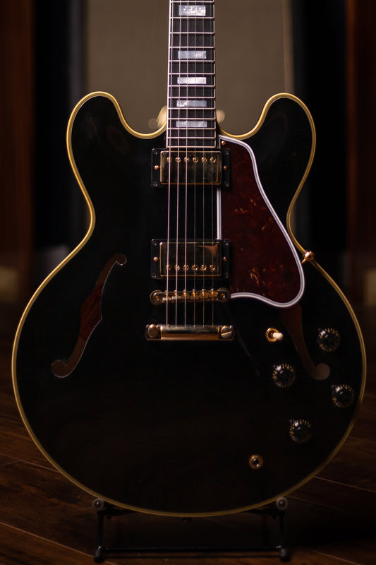 Gibson Custom Shop 1959 ES-355 Reissue Stop Bar VOS Electric Guitar - Ebony