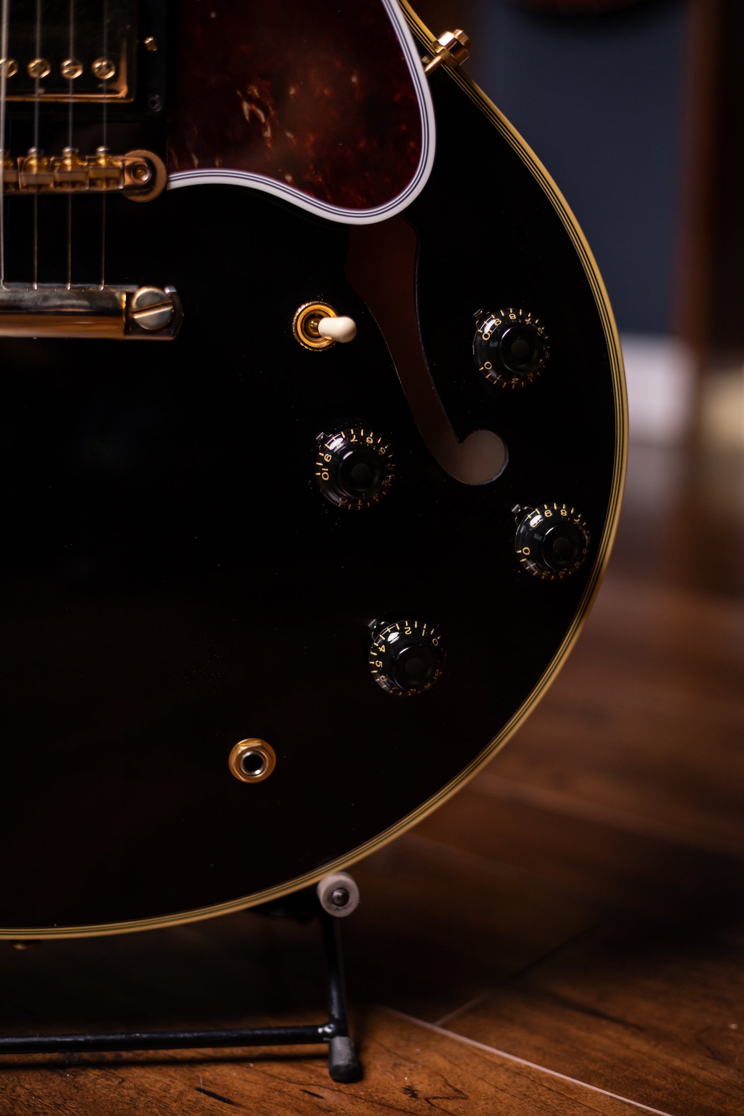 Gibson Custom Shop 1959 ES-355 Reissue Stop Bar VOS Electric Guitar - Ebony
