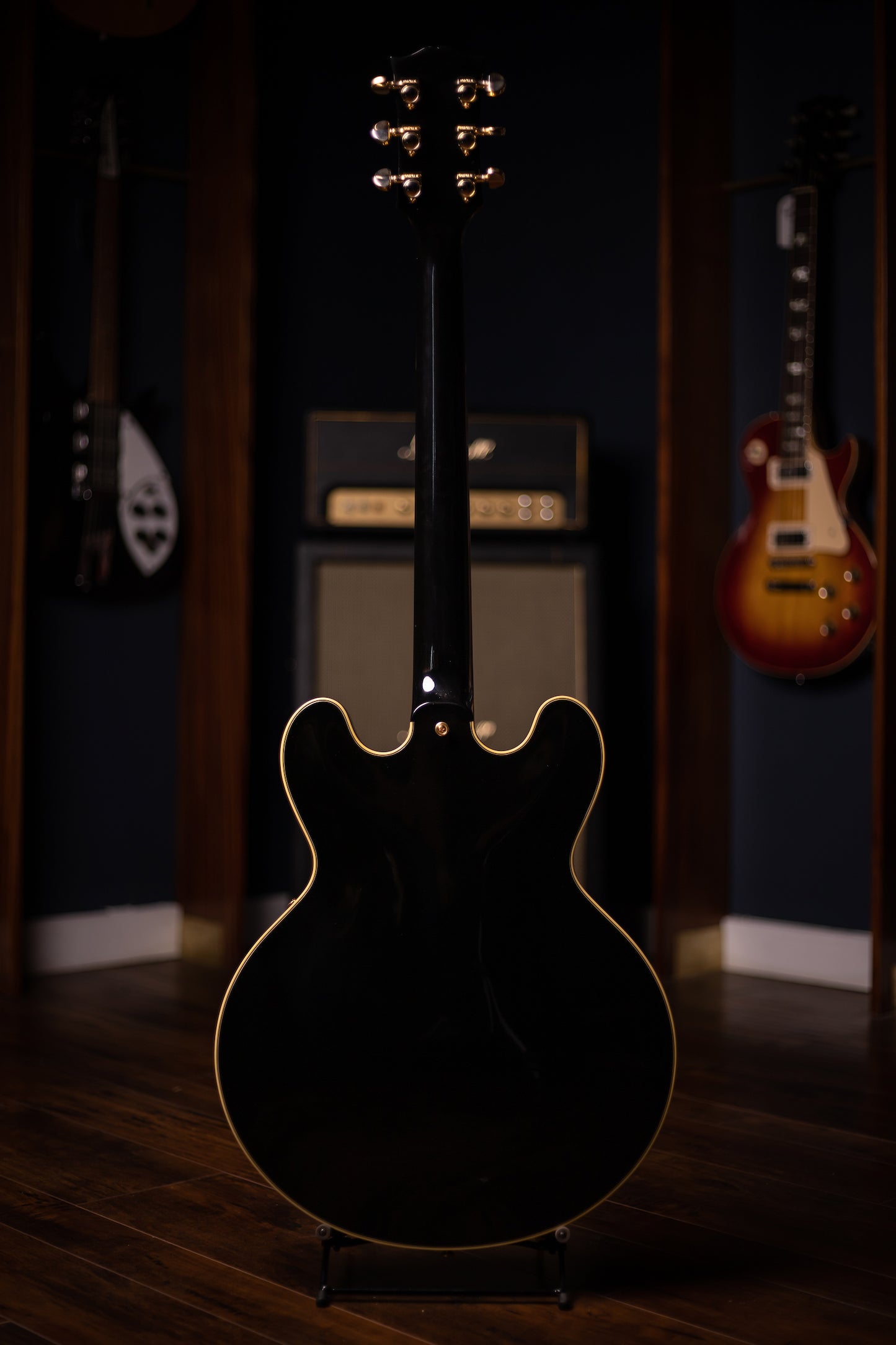 Gibson Custom Shop 1959 ES-355 Reissue Stop Bar VOS Electric Guitar - Ebony
