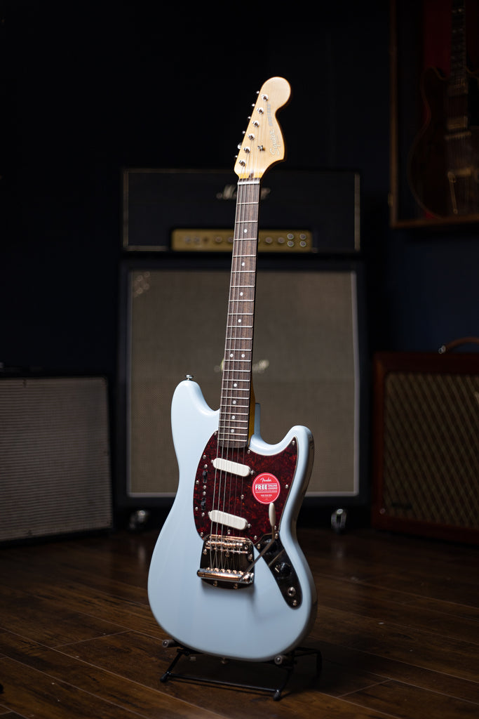 Squier Classic Vibe '60s Mustang Electric Guitar - Sonic Blue