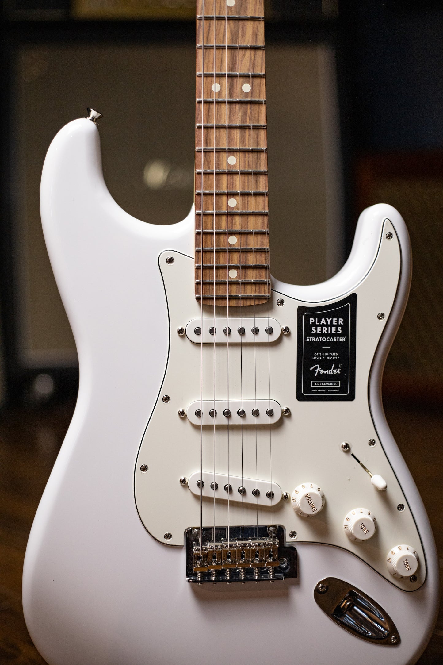 Fender Player Stratocaster Electric Guitar - Polar White
