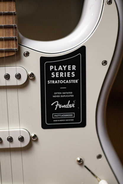 Fender Player Stratocaster Electric Guitar - Polar White