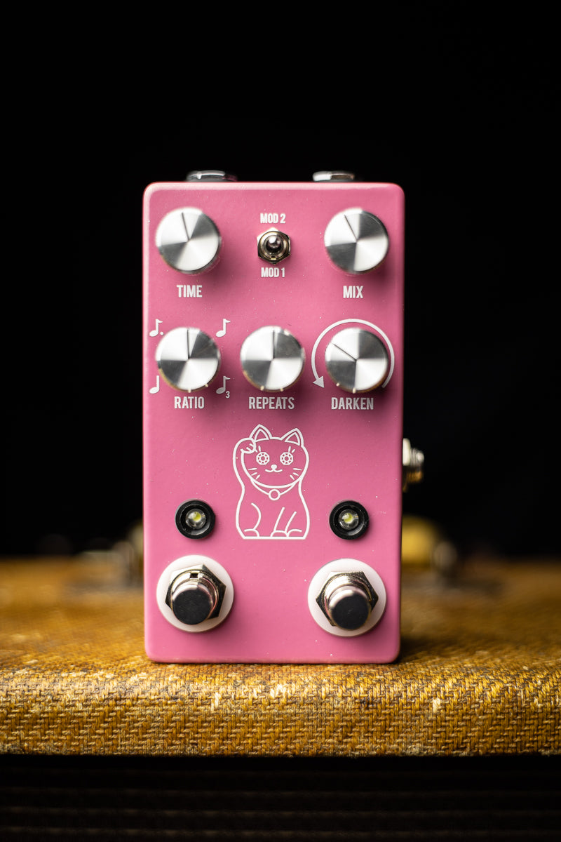 最新品定番JHS pedal Lucky Cat Delay ギター