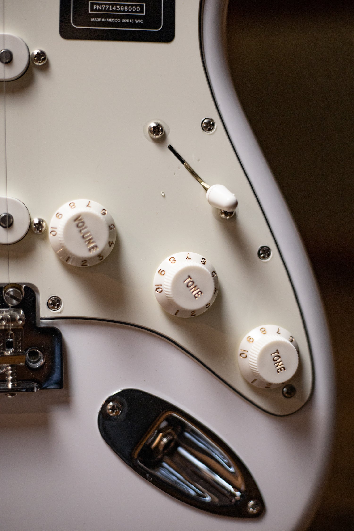 Fender Player Stratocaster Electric Guitar - Polar White