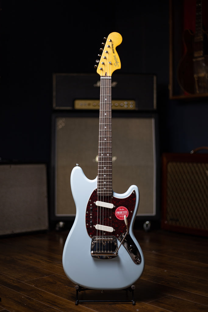 Squier Classic Vibe '60s Mustang Electric Guitar - Sonic Blue