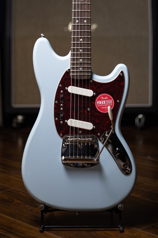 Squier Classic Vibe '60s Mustang Electric Guitar - Sonic Blue
