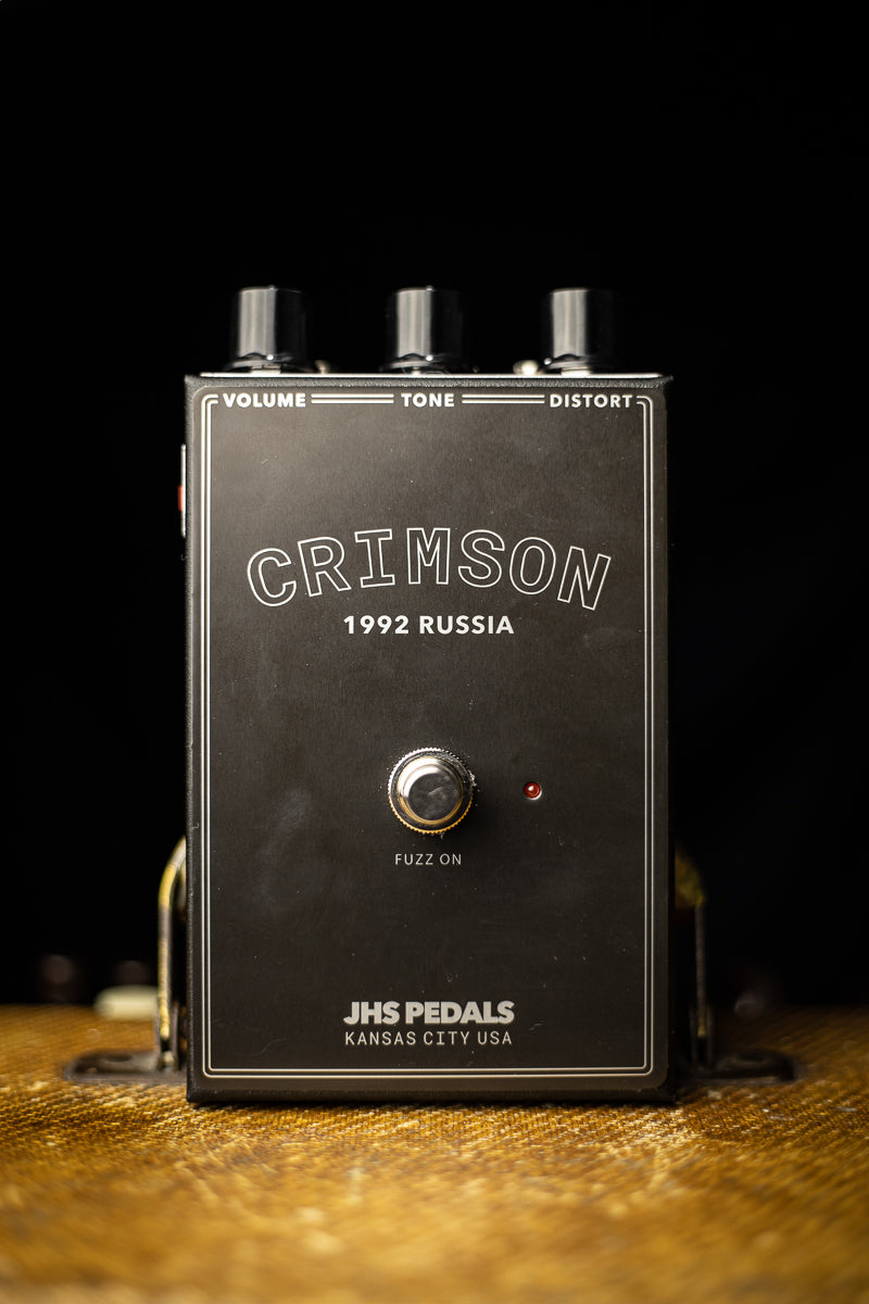 JHS Legends of Fuzz CRIMSON 1992 Mike Matthews Red Army Overdrive Replica Pedal