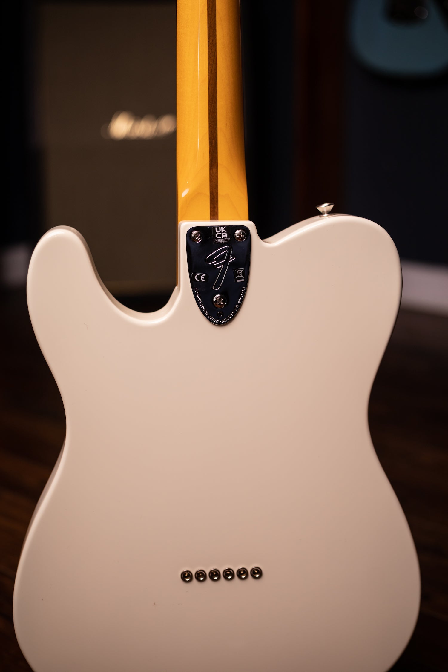 Fender American Vintage II ‘77 Telecaster Custom Electric Guitar - Olympic White