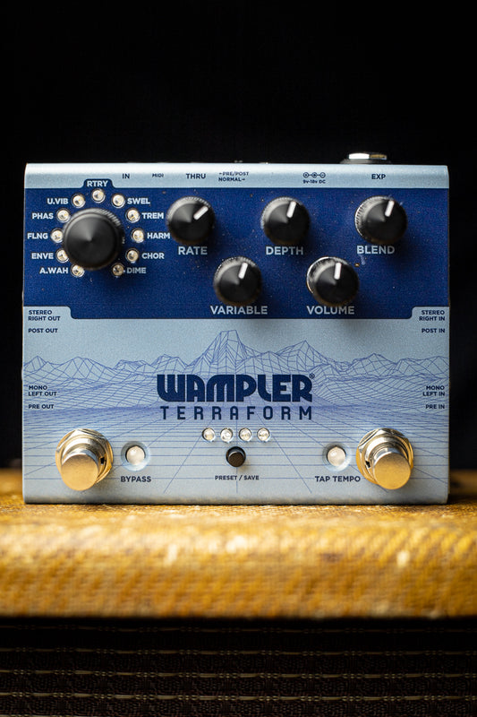 Wampler Terraform Multi-Effect Modulation Pedal