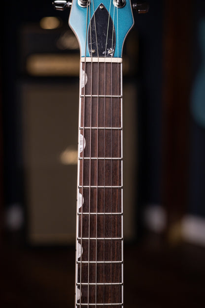 Gretsch G5222 Electromatic DoubleJet BT with V-Stoptail Electric Guitar - Ocean Turquoise