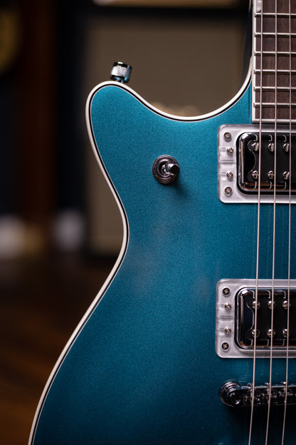 Gretsch G5222 Electromatic DoubleJet BT with V-Stoptail Electric Guitar - Ocean Turquoise