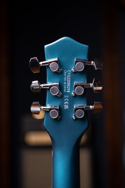 Gretsch G5222 Electromatic DoubleJet BT with V-Stoptail Electric Guitar - Ocean Turquoise