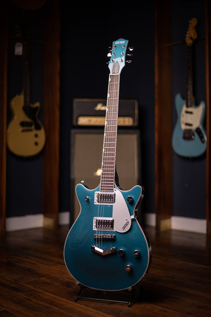 Gretsch G5222 Electromatic DoubleJet BT with V-Stoptail Electric Guitar - Ocean Turquoise