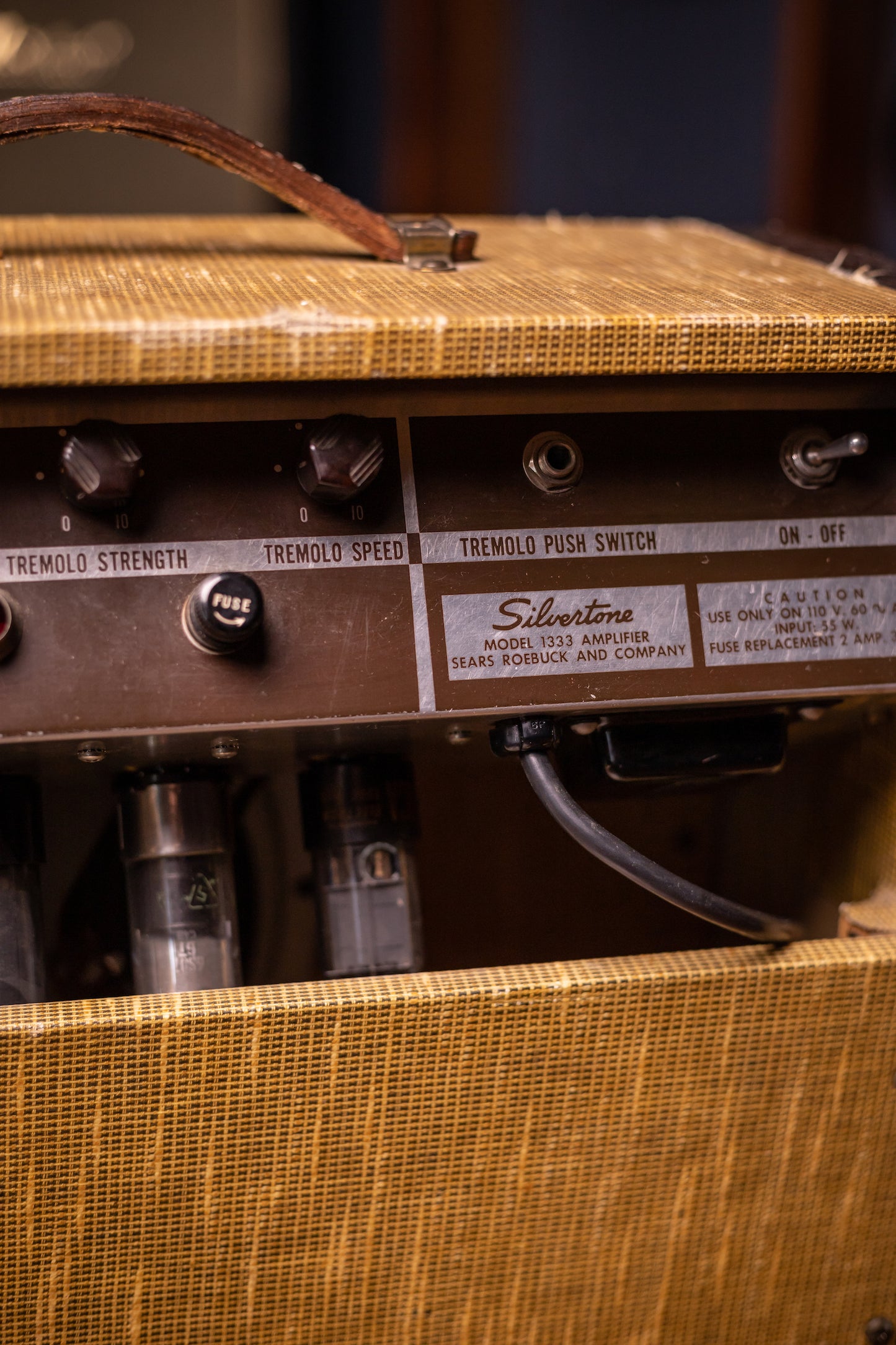 1956 Silvertone Model 1333 Amp