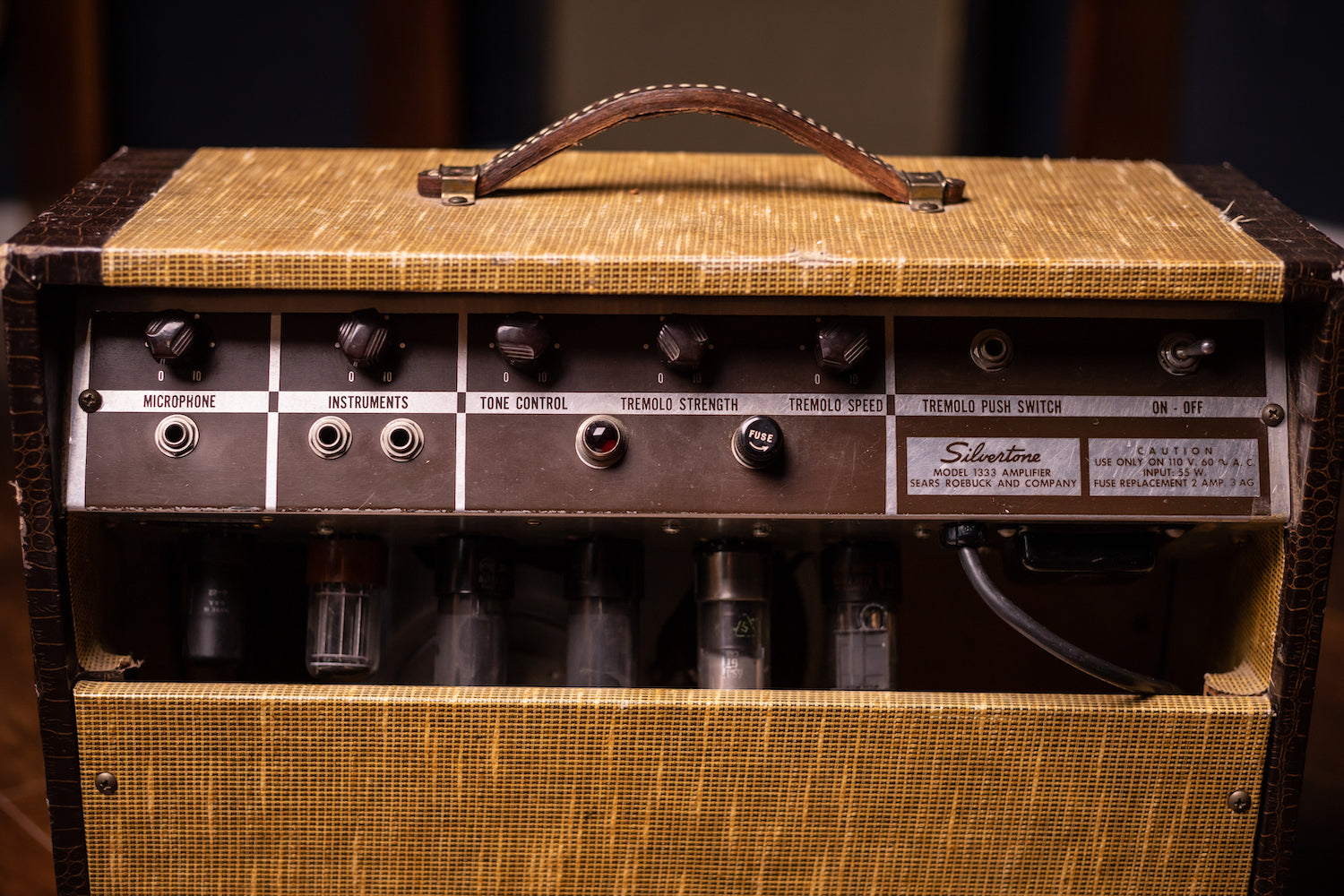 1956 Silvertone Model 1333 Amp