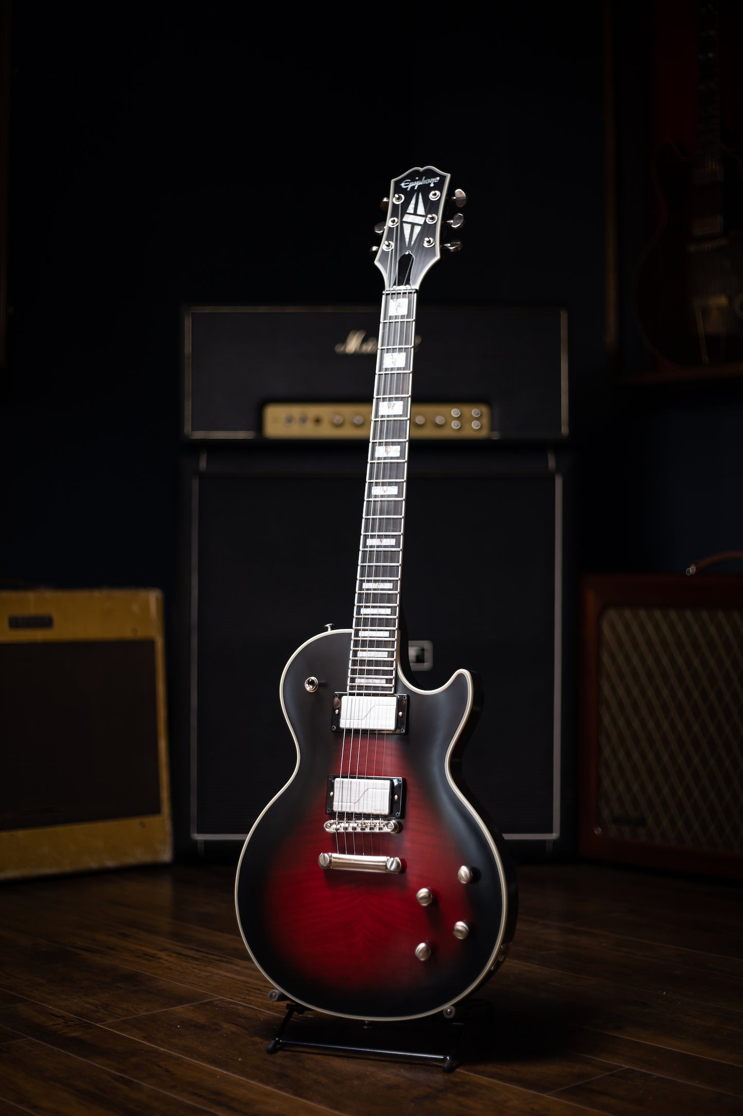 Epiphone Les Paul Prophecy Electric Guitar - Red Tiger Aged Gloss