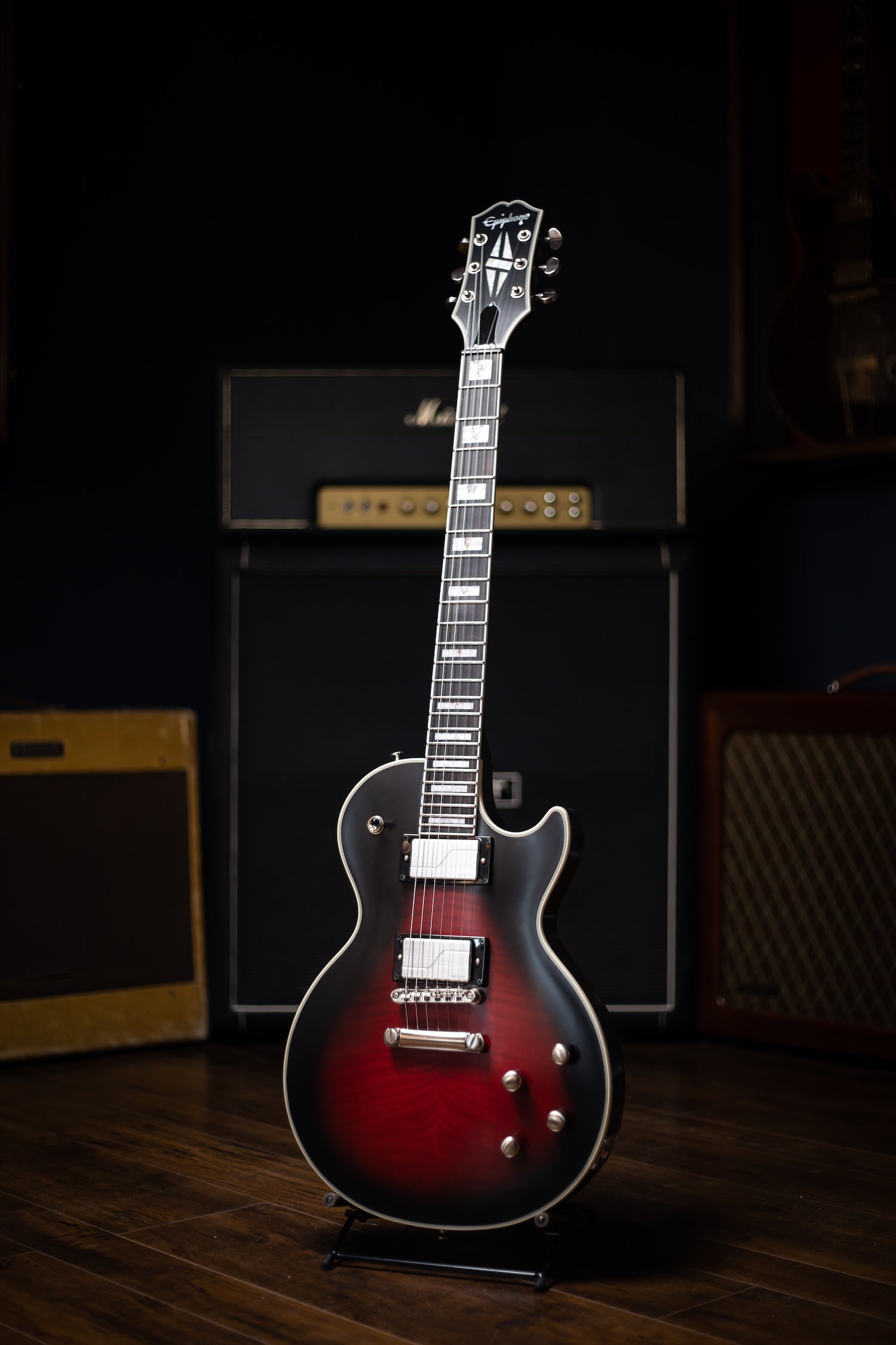 Epiphone Les Paul Prophecy Electric Guitar - Red Tiger Aged Gloss