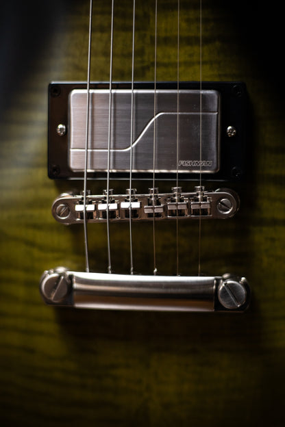 Epiphone Les Paul Prophecy Electric Guitar - Olive Tiger Aged Gloss