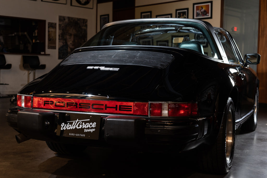 1981 Porsche 911 SC Targa - Black - SOLD