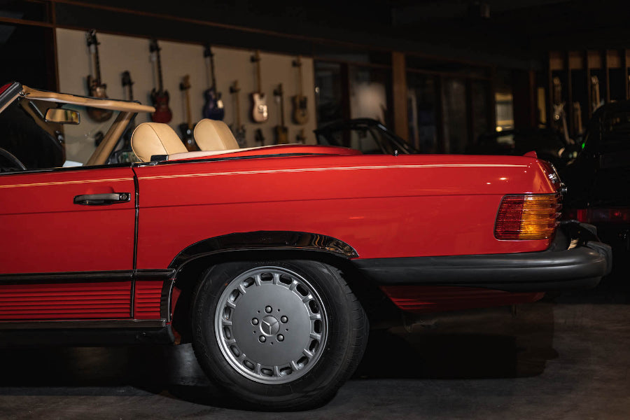 1989 Mercedes-Benz 560 SL Signal Red | SOLD