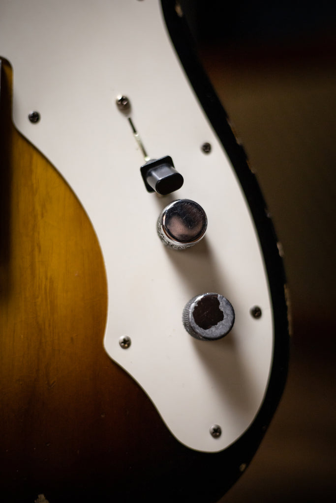 2017 Fender Custom Shop Ltd '50s Thinline Telecaster Relic Electric Guitar - Sunburst